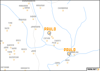 map of Paulo