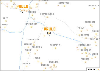 map of Paulo