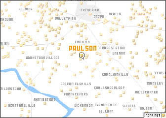 map of Paulson