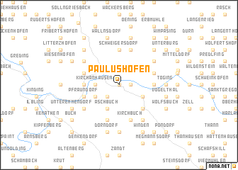 map of Paulushofen