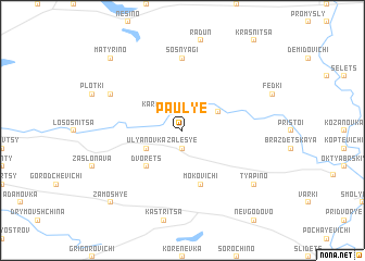 map of Paulʼye