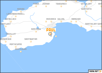 map of Paul