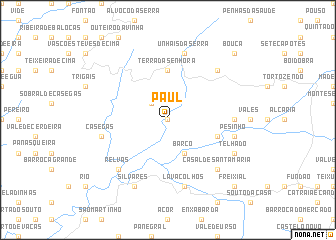 map of Paul