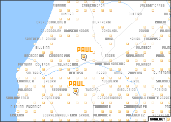 map of Paul