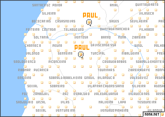 map of Paul