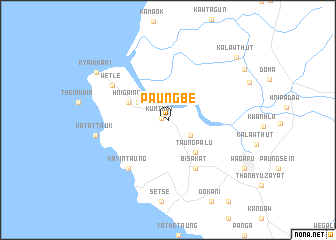 map of Paungbe