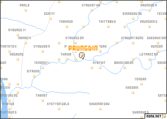 map of Paungdin