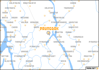 map of Paungdok