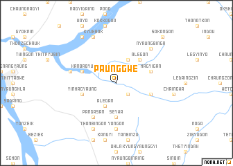 map of Paunggwe