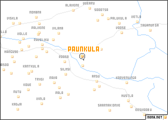 map of Paunküla