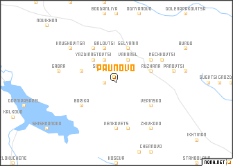 map of Paunovo