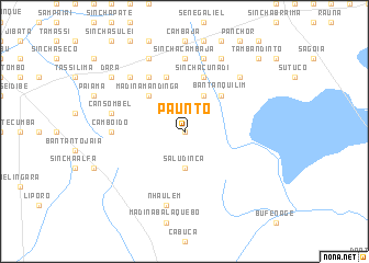 map of Paunto