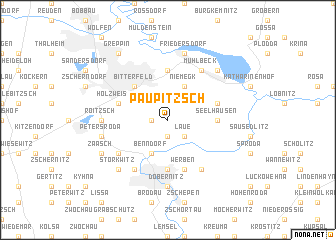 map of Paupitzsch