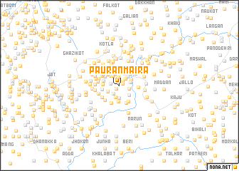 map of Paurān Maira