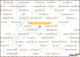 map of Pauschendorf