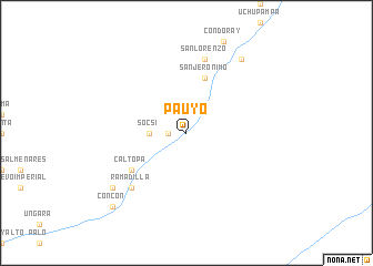 map of Pauyo