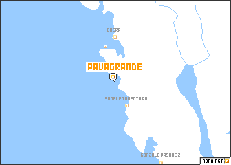 map of Pava Grande