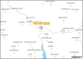 map of Pavarique