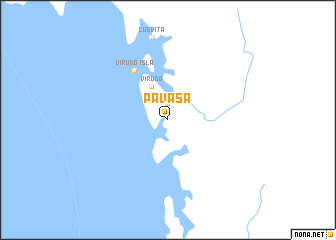 map of Pavasa
