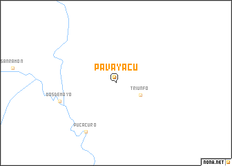 map of Pavayacu