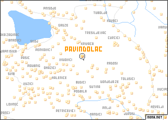 map of Pavin Dolac