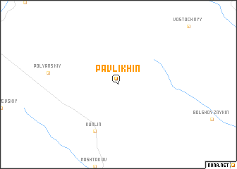 map of Pavlikhin