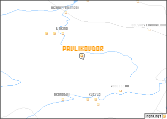 map of Pavlikov Dor