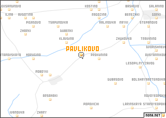 map of Pavlikovo