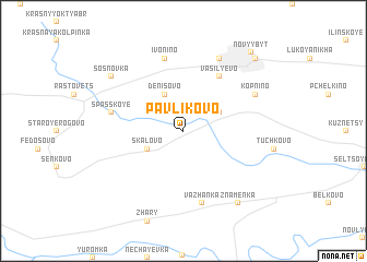 map of Pavlikovo