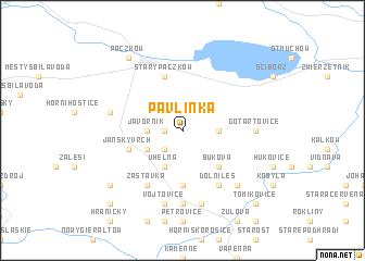 map of Pavlinka