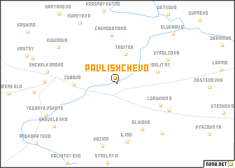 map of Pavlishchevo