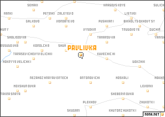 map of Pavlivka