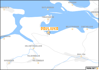 map of Pavlivka