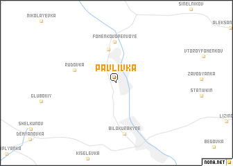 map of Pavlivka