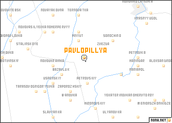 map of Pavlopillya