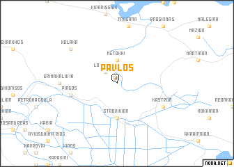 map of Pávlos