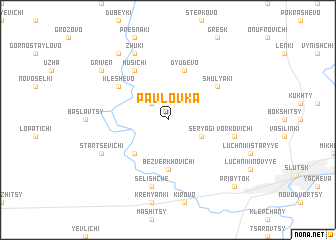 map of Pavlovka