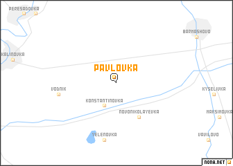 map of Pavlovka