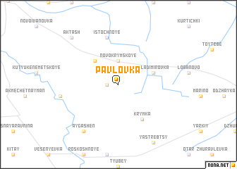 map of Pavlovka