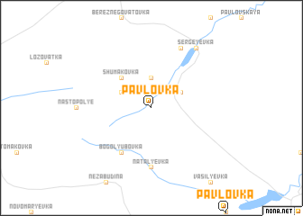 map of Pavlovka