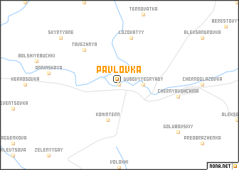 map of Pavlovka