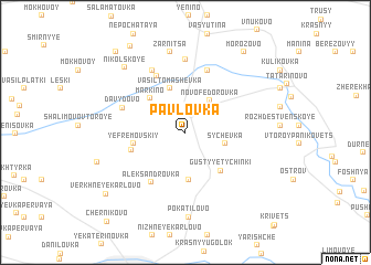 map of Pavlovka