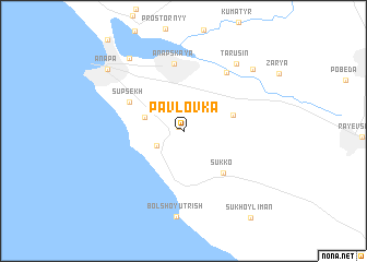 map of Pavlovka