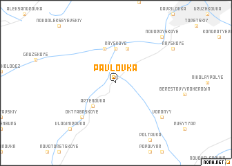 map of Pavlovka