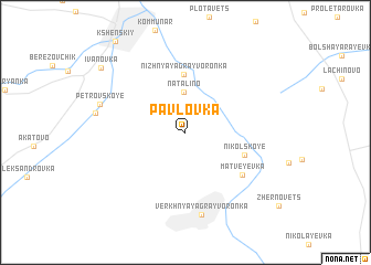 map of Pavlovka