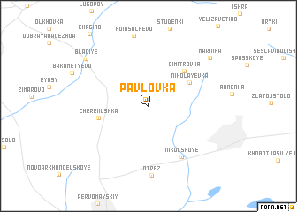 map of Pavlovka