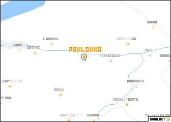 map of Pavlovka