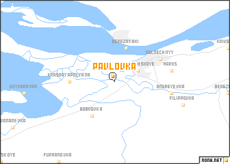 map of Pavlovka