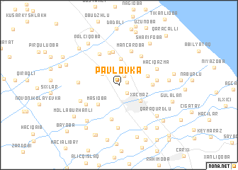 map of Pavlovka