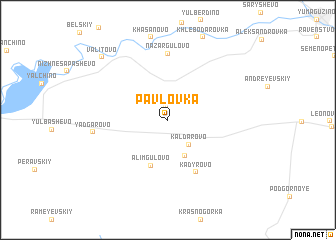 map of Pavlovka